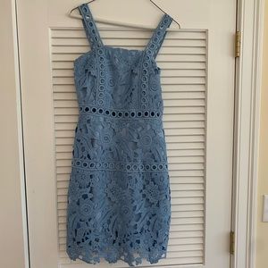 Sam Edelman Baby Blue Lace Dress